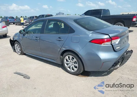 2025 Toyota Corolla Hybrid Le from USA, damaged, VIN JTDBCMFE4S3087154